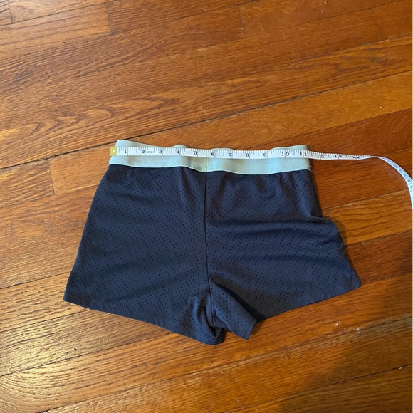 Old Navy Dark Blue Athletic Shorts with Light Gray Waistband - Picture 6 of 7